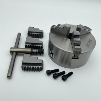Plato de torno de 125mm  -3 mordazas
